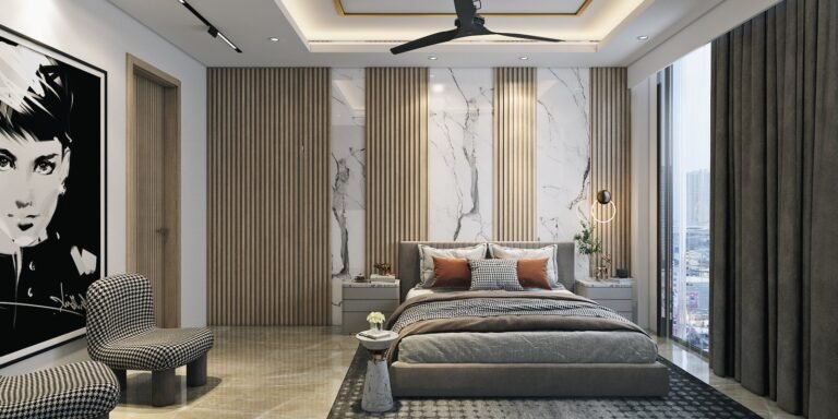 luxury bedroom view