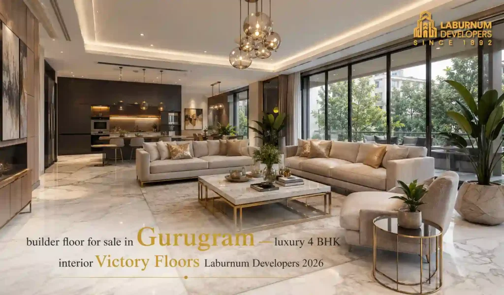Luxury living room in modern home