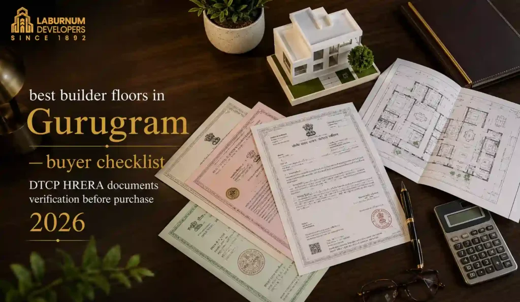best builder floors in Gurugram buyer checklist