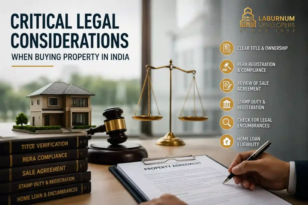 Critical Legal Considerations When Buying Property in India