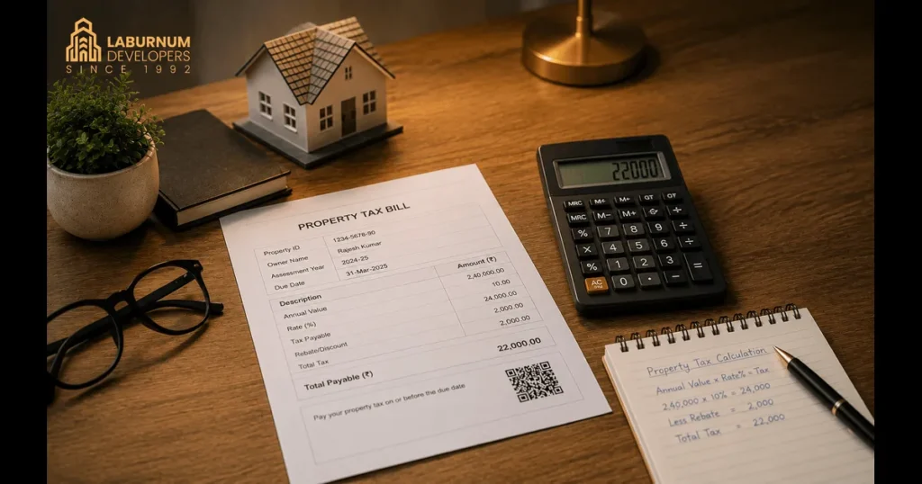 How to Calculate property tax in india