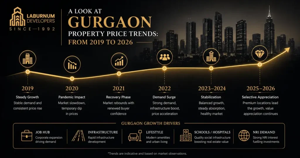 Gurgaon Property Price Trends