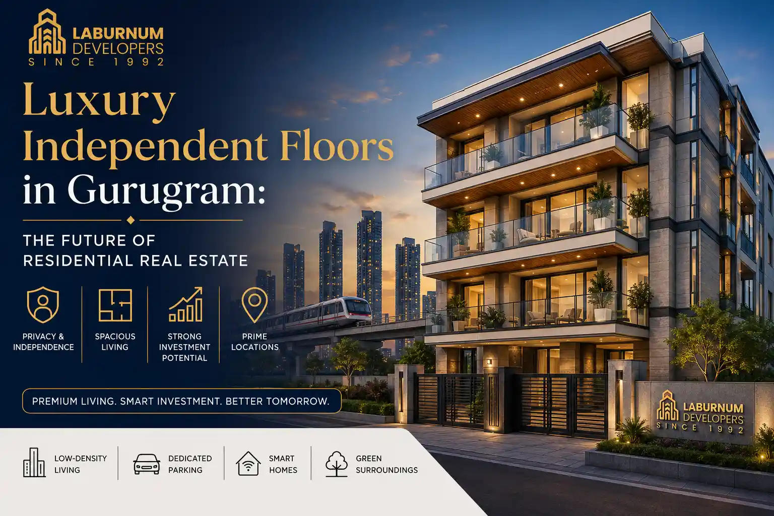 Luxury Independent Floors in Gurugram