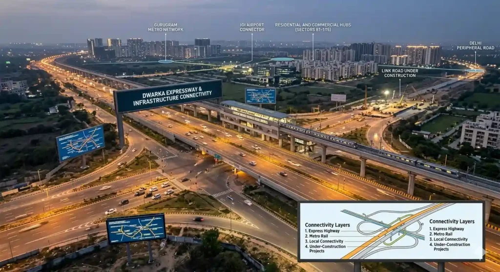 Dwarka Expressway & Infrastructure Connectivity
