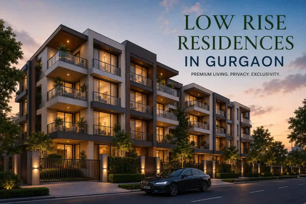 Low rise residences in gurgaon