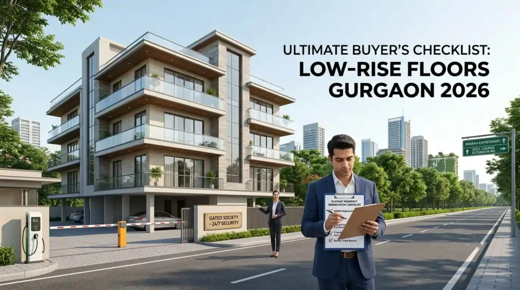 low rise floors in gurgaon : 2026 buyers checklist