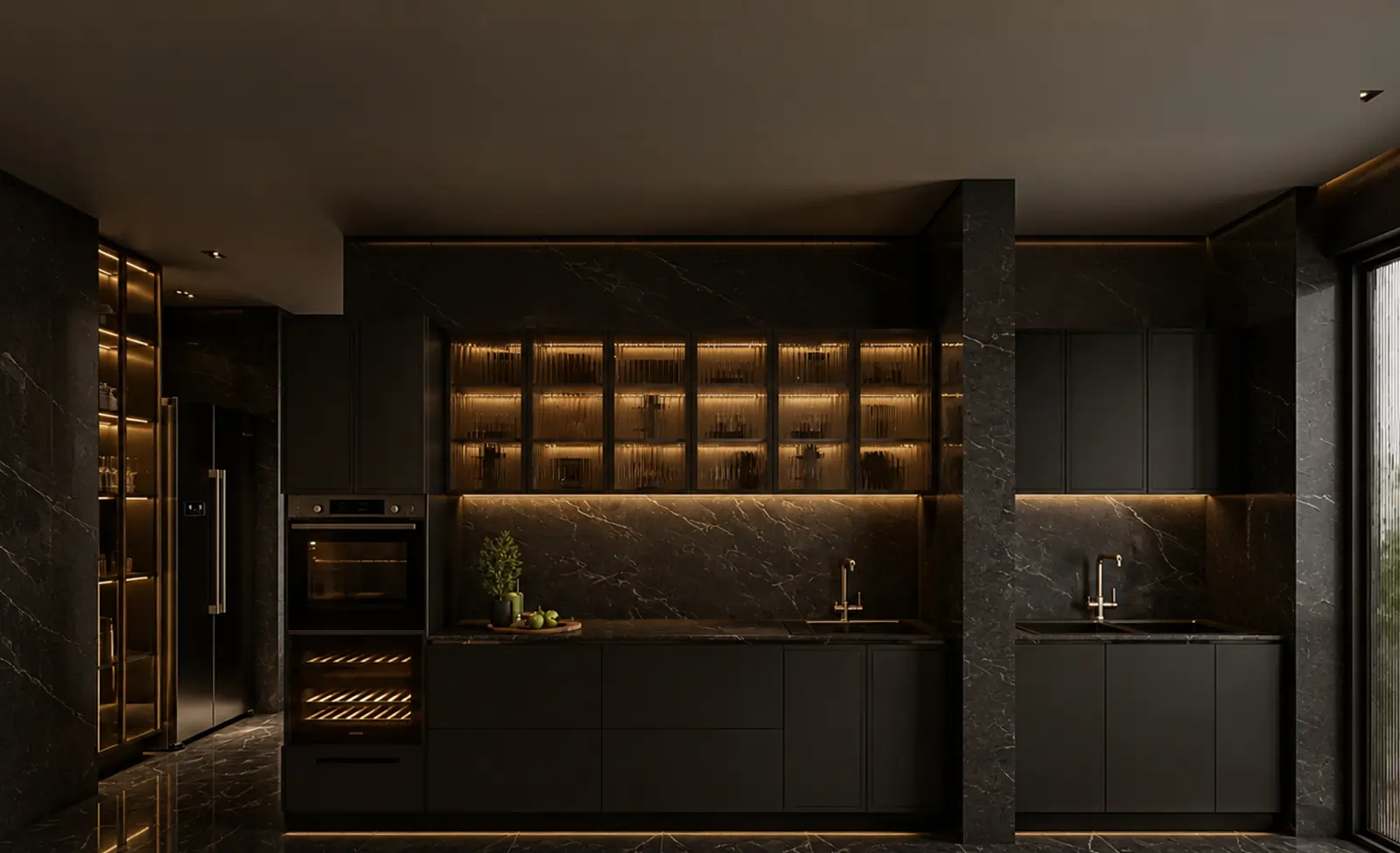 Elegant Modern Kitchen Sector 89 Gurgaon