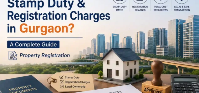 what is Stamp duty & Registration Charges in gugraon (Haryana) : a complete process property registry