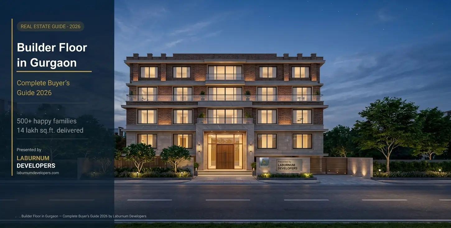 builder floor in gurgaon - Luxury Builder floors in gurgaon by laburnum