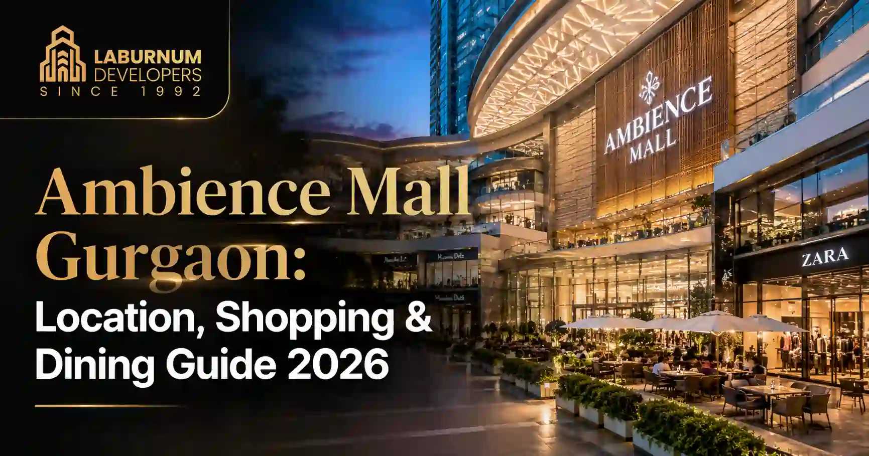 Ambience Mall in Gurgaon Location, Map