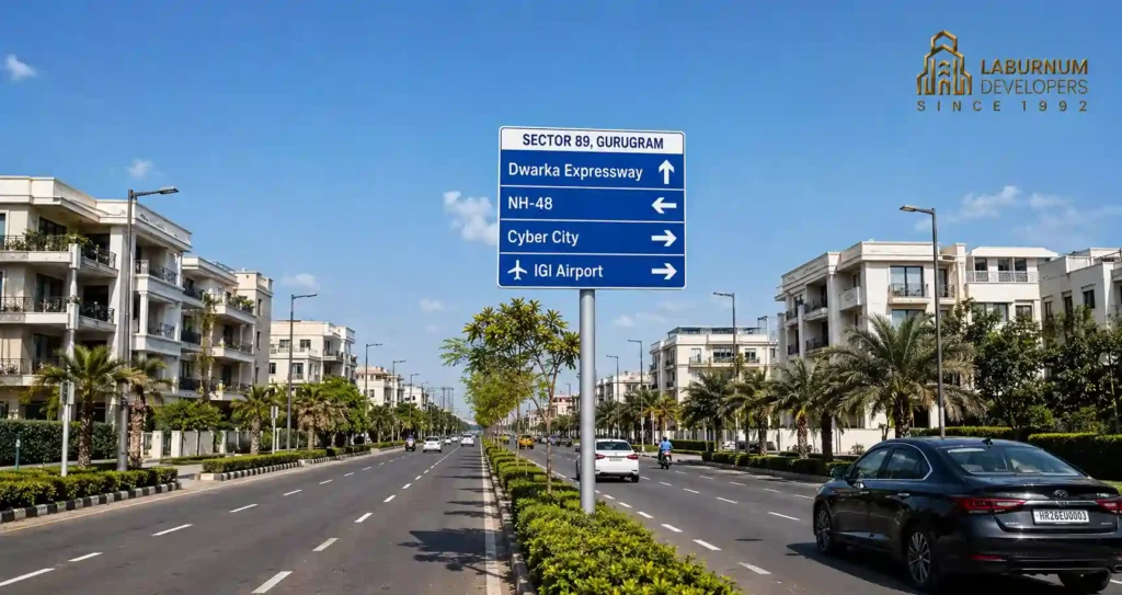 Sector 89 Gurgaon Location