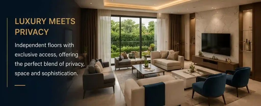 Luxury Floors in Gurgaon : premium builder floors