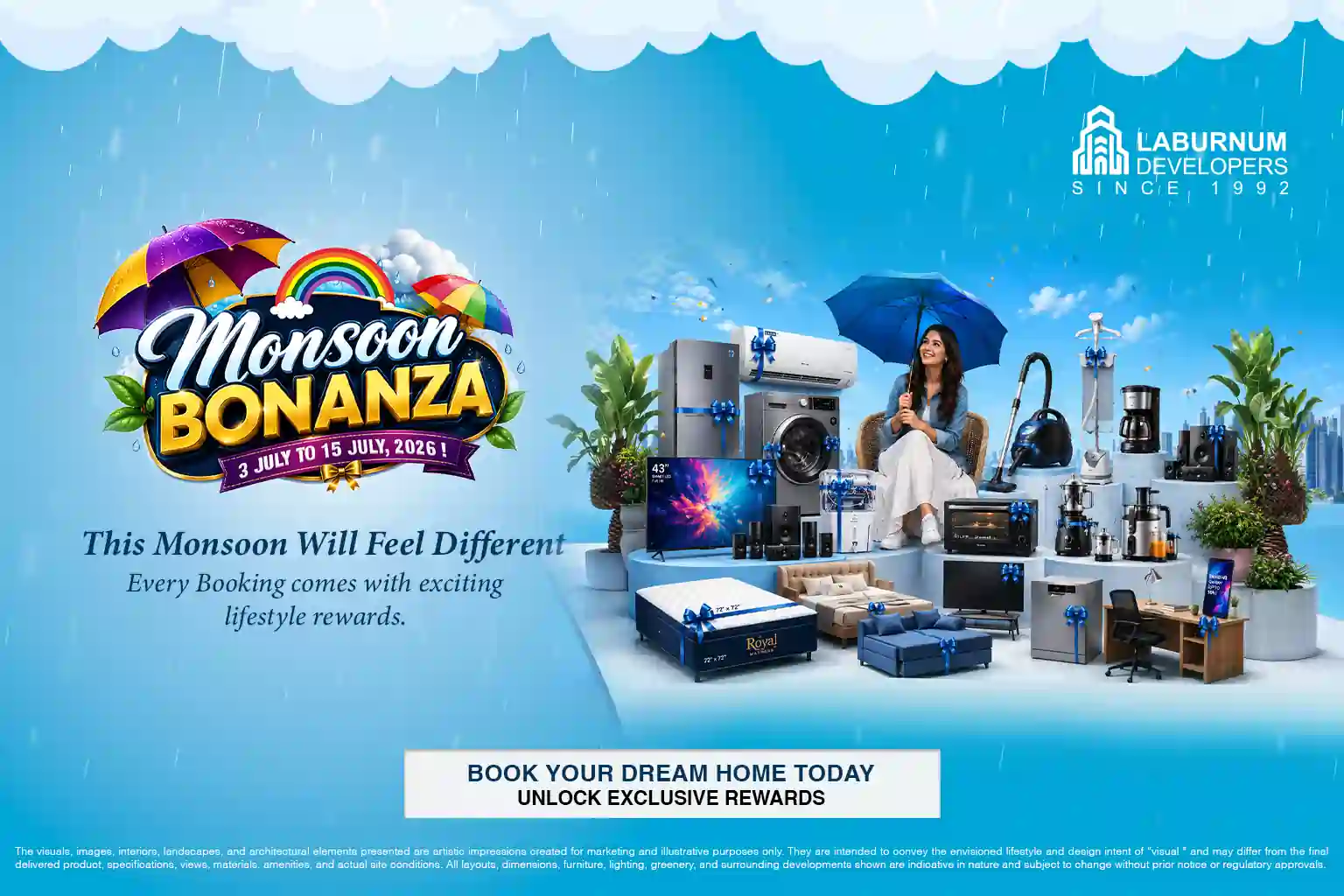 Builder Floors Offer Monsoon