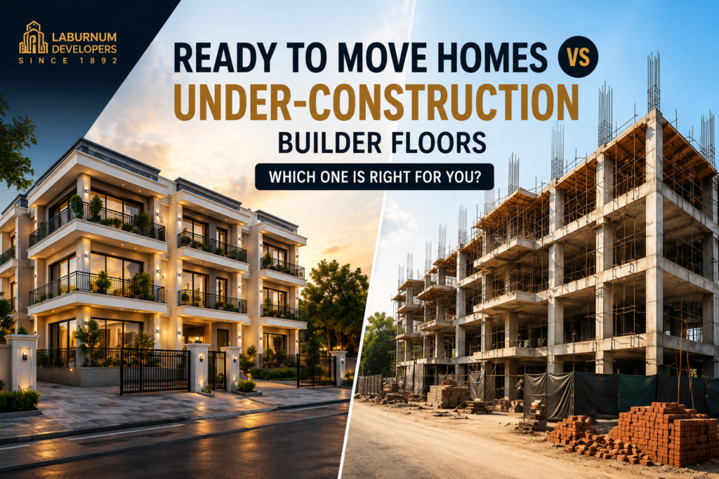Ready to Move Homes vs Under Construction