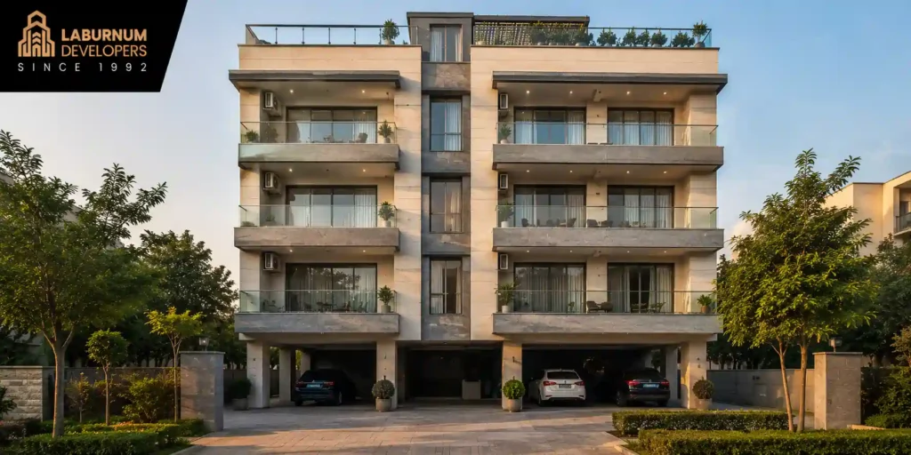 proven track record builders Gurgaon — completed luxury builder floor project 3 years after delivery 2026