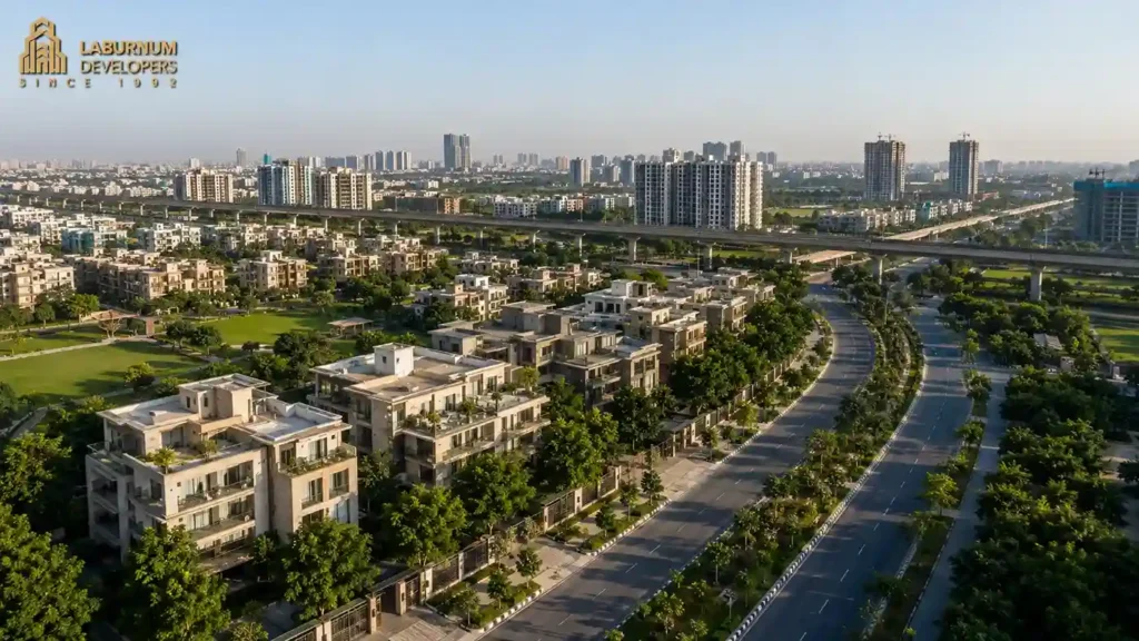 Gurgaon location and connectivity for Laburnum Developers Floors