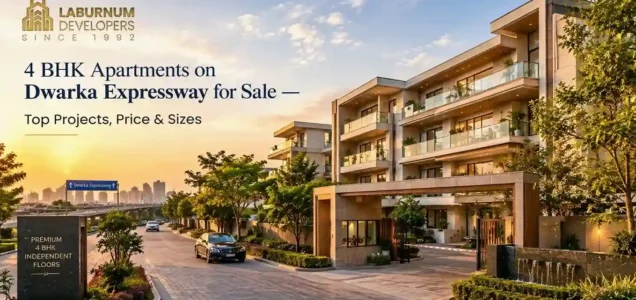 4 BHK apartments on Dwarka Expressway by Laburnum Developers