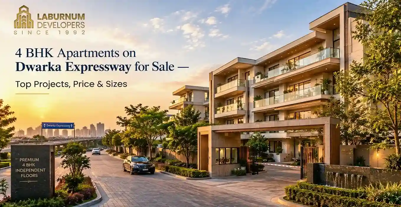 4 BHK apartments on Dwarka Expressway by Laburnum Developers