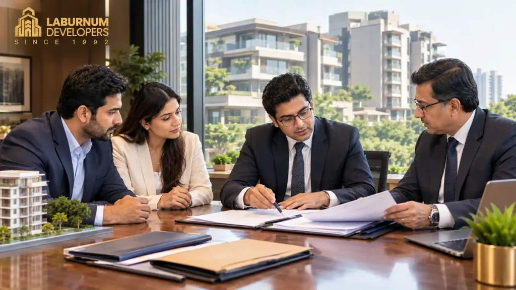 GPA holder representing the property owner during the sale documentation