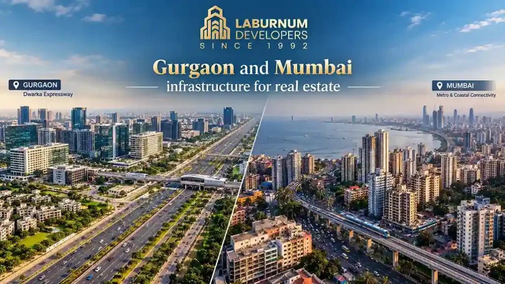 Gurgaon and Mumbai infrastructure for real estate