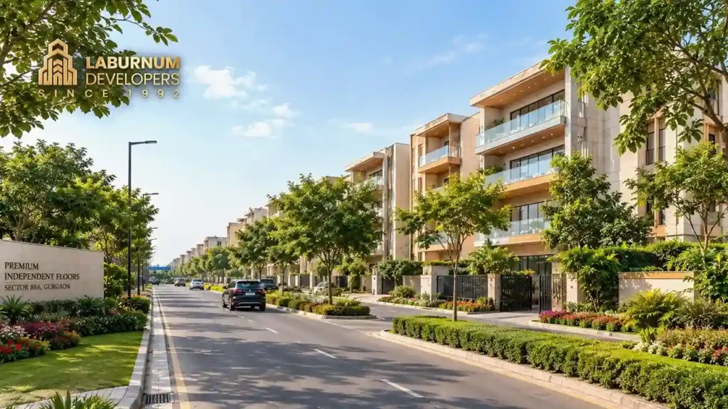 Low-rise independent floor community near Dwarka Expressway