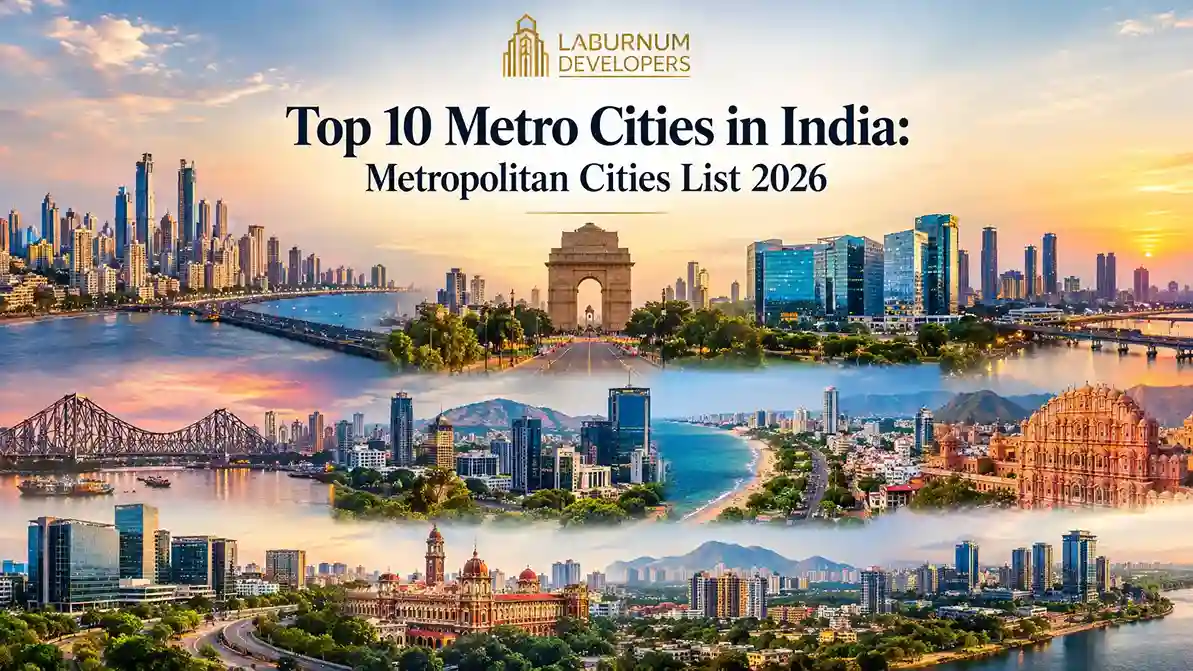 Top 10 Metro Cities in India, Metropolitan Cities List 2026
