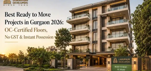 best ready to move projects in Gurgaon 2026, OC-certified luxury builder floor Victory Floors Sector 63A