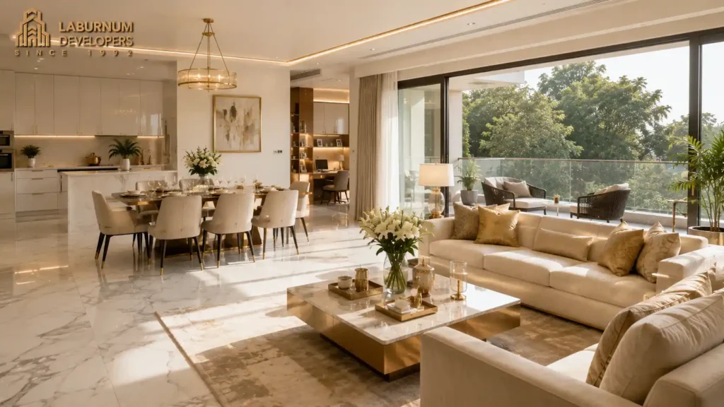 ready to move 3 BHK floor Gurgaon Sector 63A, Victory Floors interior OC certified luxury 2026